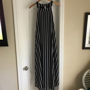 Beautiful striped, flowy maxi dress, 1X